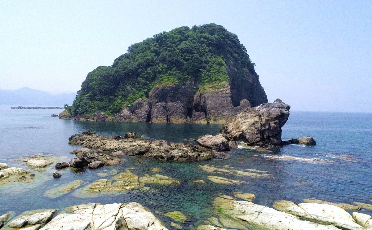 今子浦海岸・今子カエル島・今子大引きの鼻
